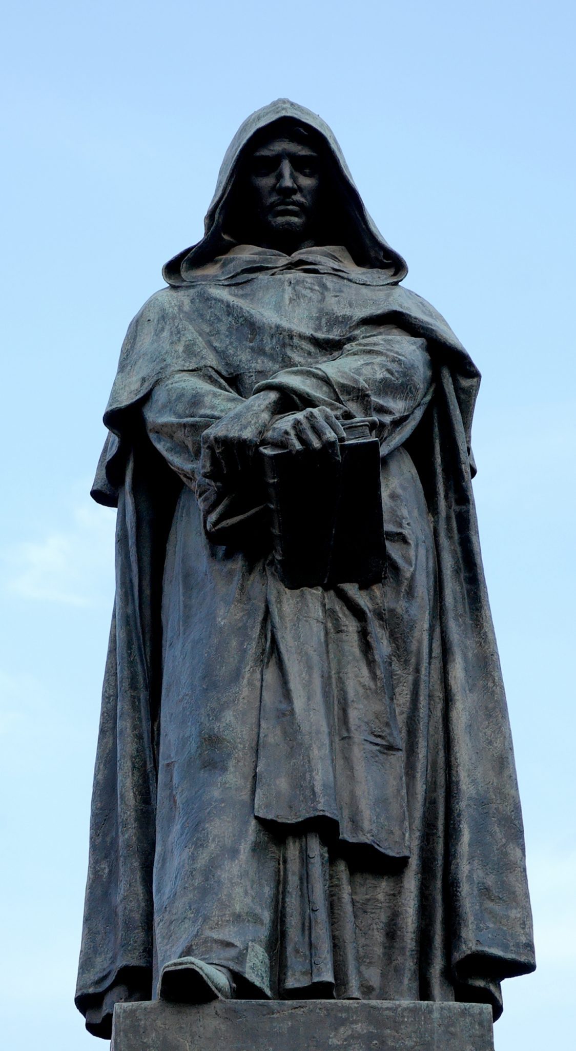 Statua di Giordano Bruno a Campo de' Fiori a Roma