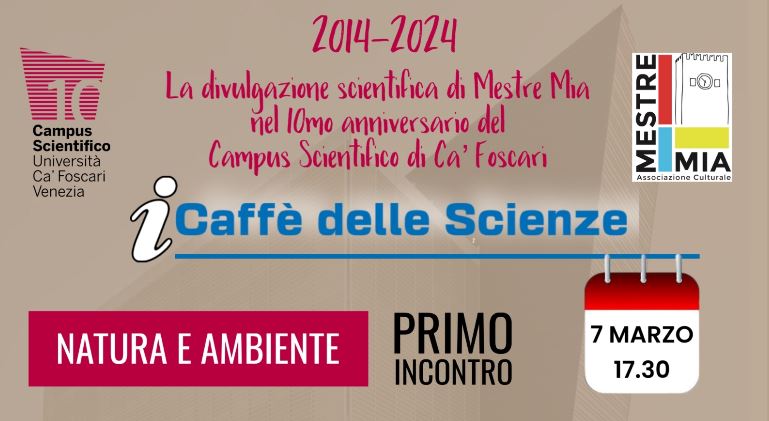 Grafica con titolo dell'evento e informazioni su di esso