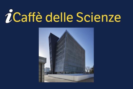 Composizione grafica: in alto, titolo della rassegna; in basso, foto di un edificio a più piani dalle linee moderne