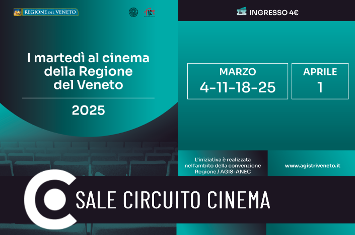 Il Comune di Venezia aderisce ai Martedì della Regione: al cinema con 4 euro 