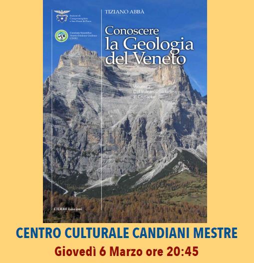 Composizione grafica: sullo sfondo una cima dolomitica (Pelmo); in sovraimpressione il titolo dell'evento; sotto, informazioni