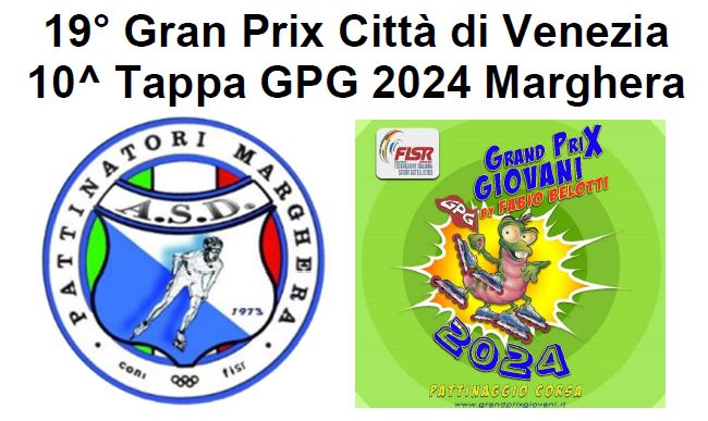 Grafica con titolo dell'evento e due loghi