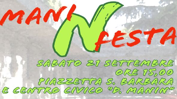 Grafica con titolo dell'evento e alcune informazioni