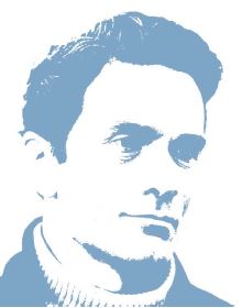 Grafica: volto di Pasolini