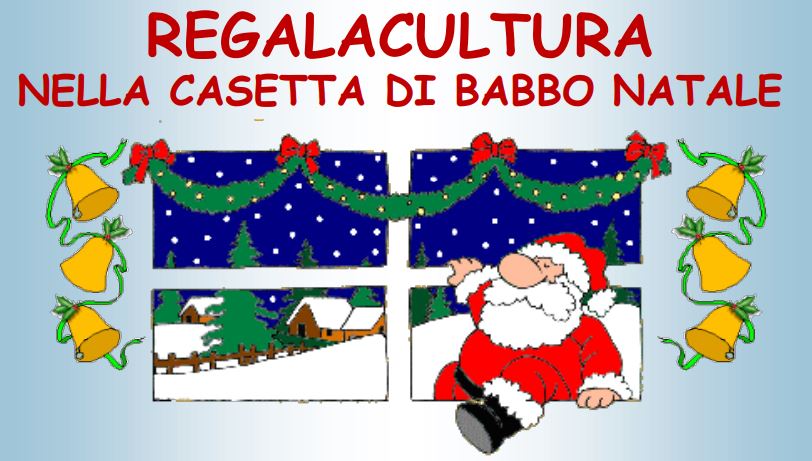 Disegno di Babbo Natale che entra da una finestra