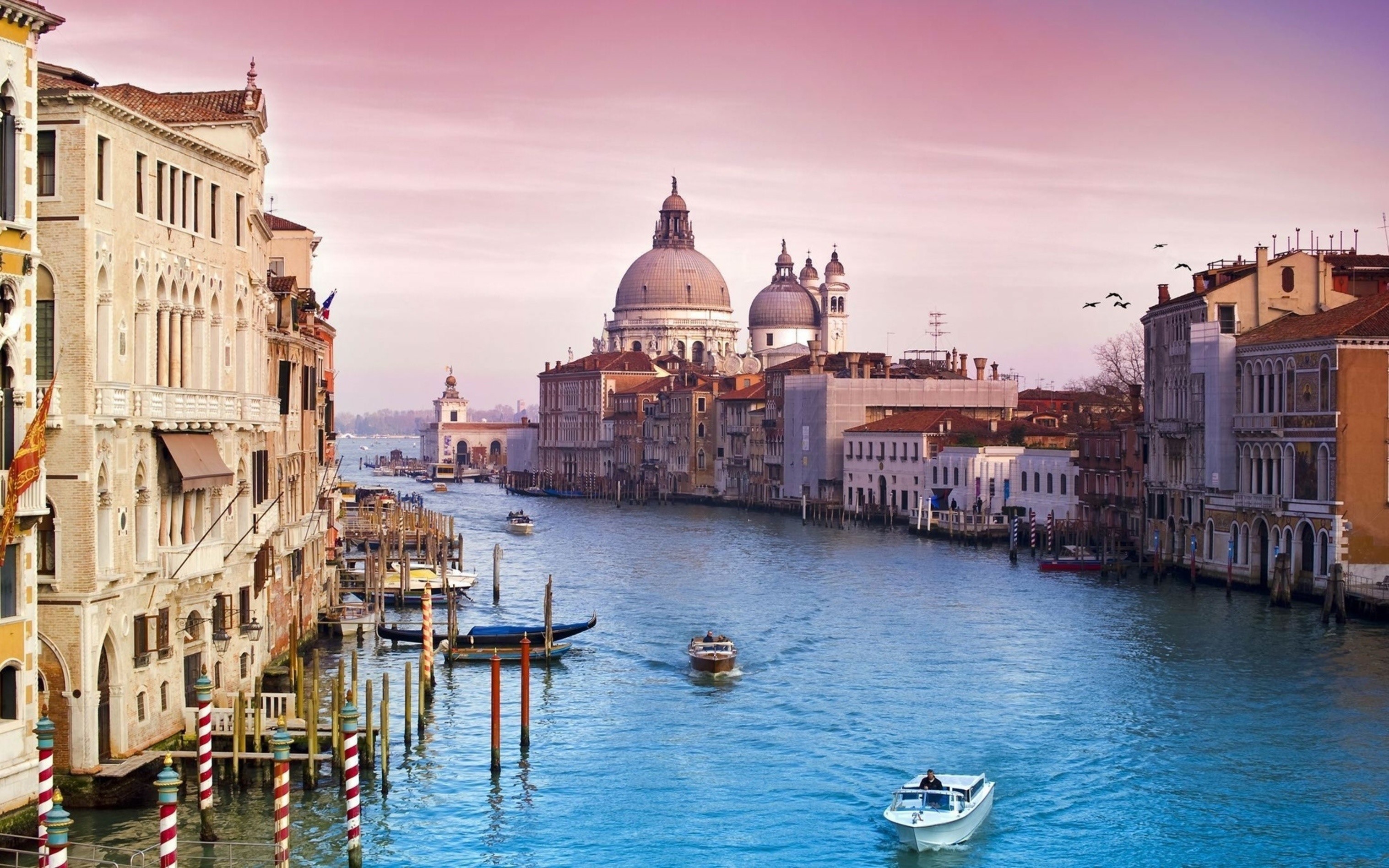 Veduta di Venezia: Canal Grande e palazzi adiacenti