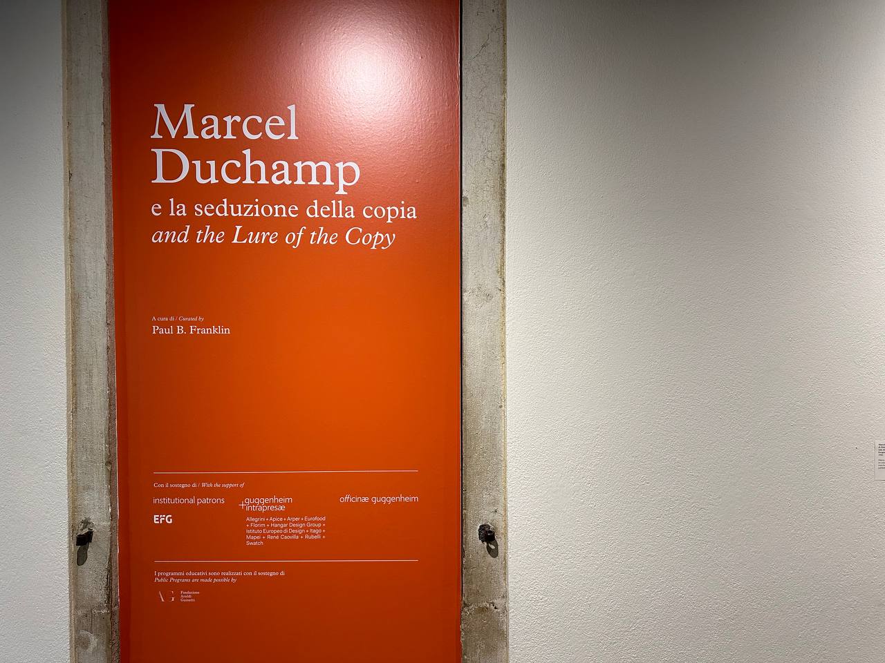 Marcel Duchamp e la seduzione della copia