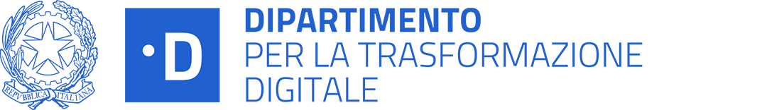 Logo Dipartimento della trasformazione digitale