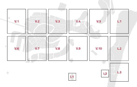 Mappa di Venezia