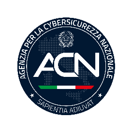 Logo ACN - Agenzia per la cybersicurezza nazionale